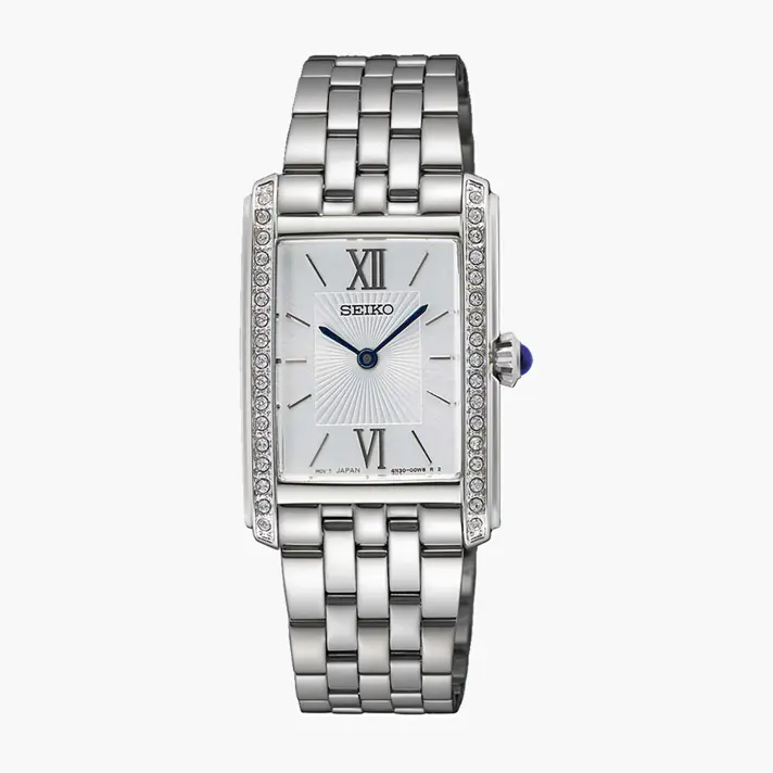 שעון SEIKO נשים מלבני