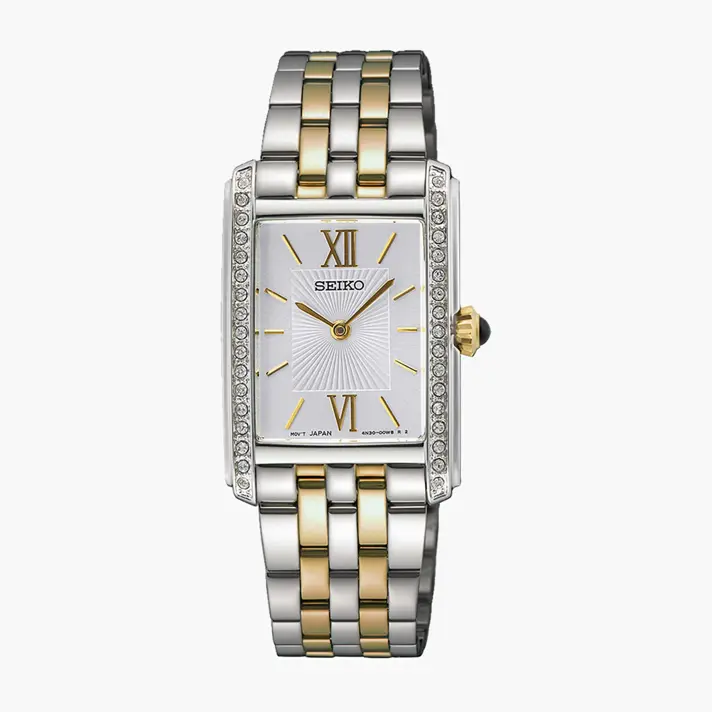 שעון SEIKO נשים מלבני