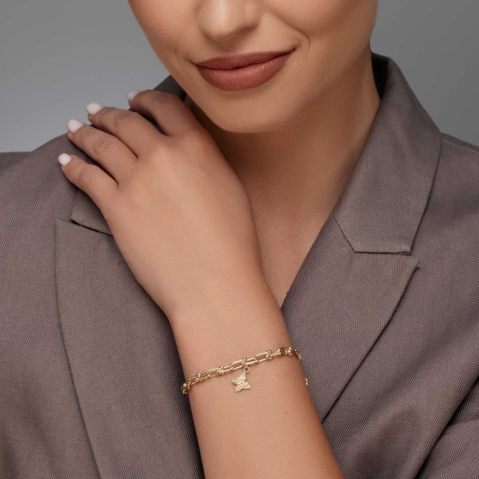 צמיד לורן זהב 14K