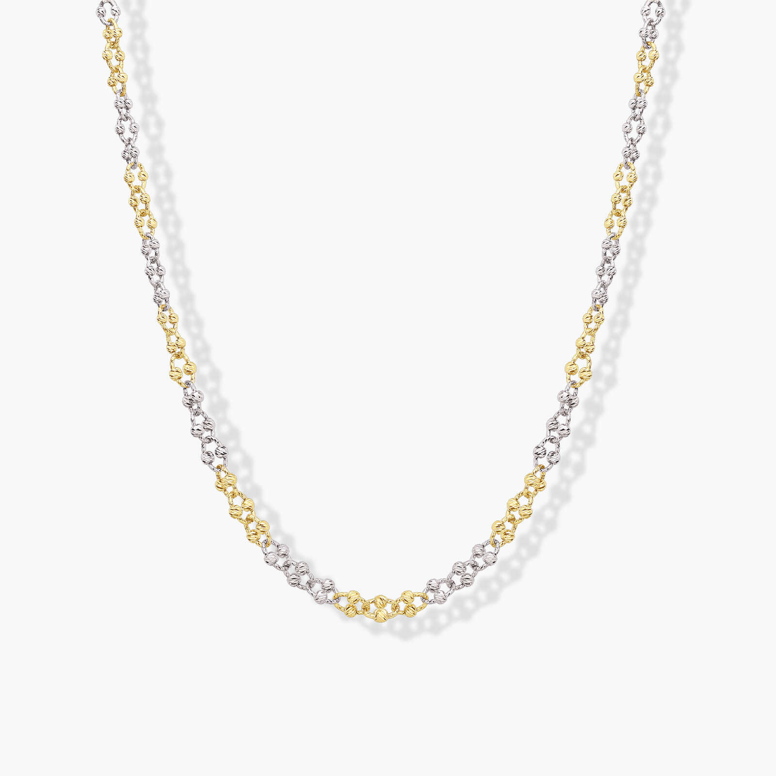 שרשרת זהב ניס- מקולקציית GOLDEN GLOW