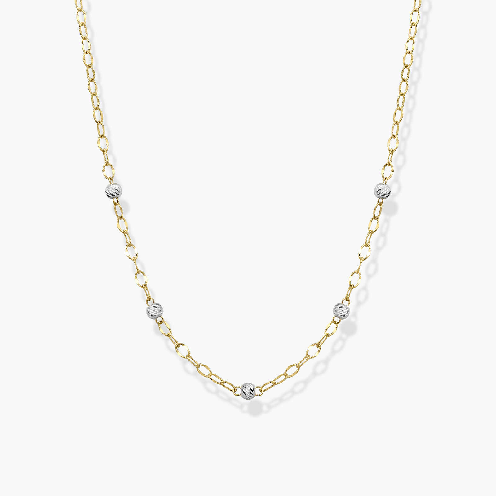 שרשרת זהב מדריד- מקולקציית GOLDEN GLOW