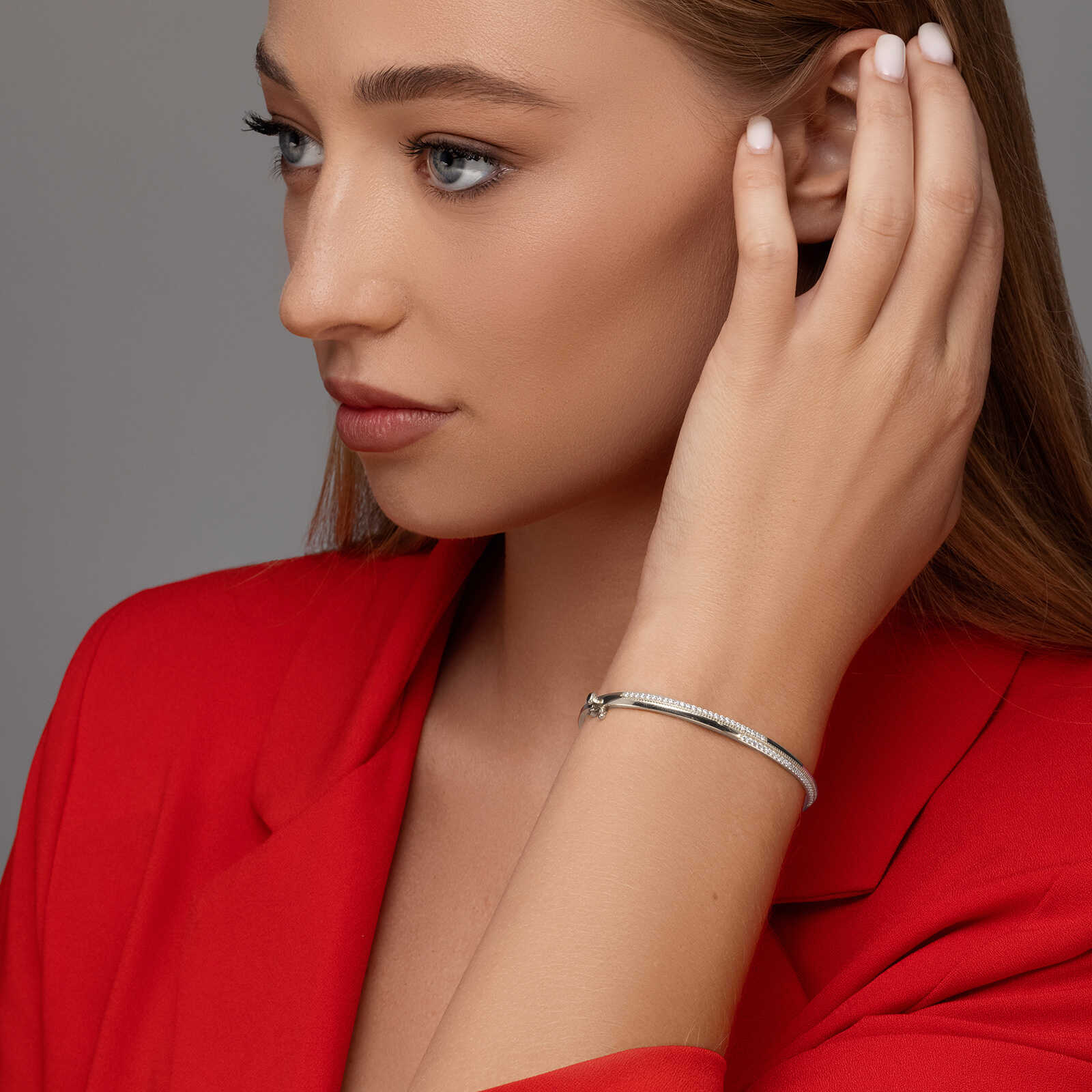 דנה- צמיד זהב קשיח