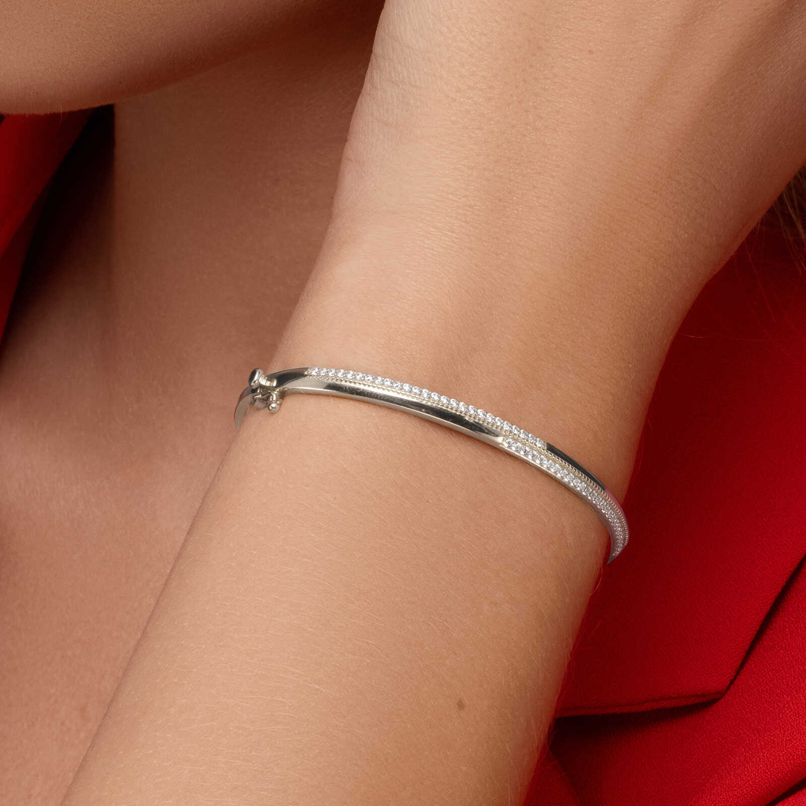 דנה- צמיד זהב קשיח