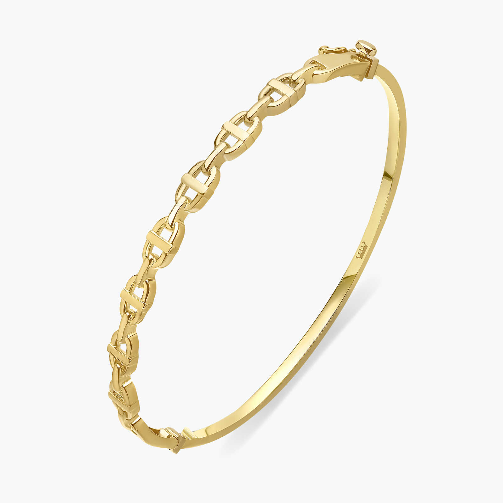 מנור- צמיד זהב קשיח