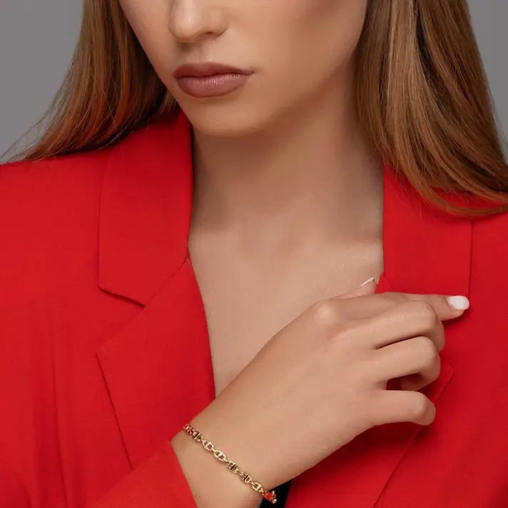 מנור- צמיד זהב קשיח