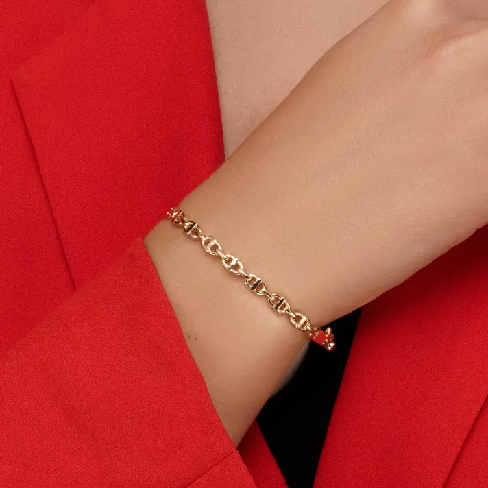 מנור- צמיד זהב קשיח