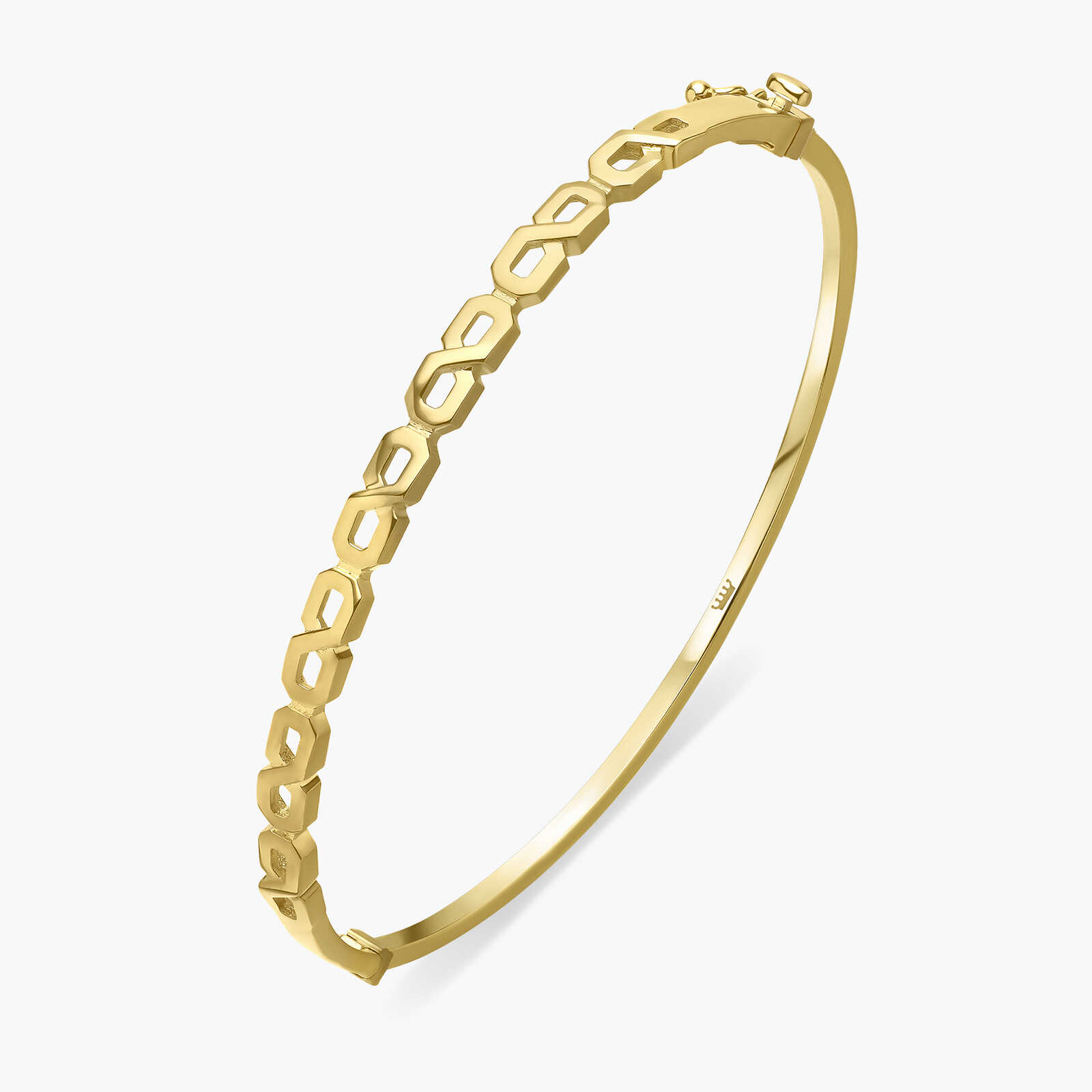 הלן- צמיד זהב קשיח