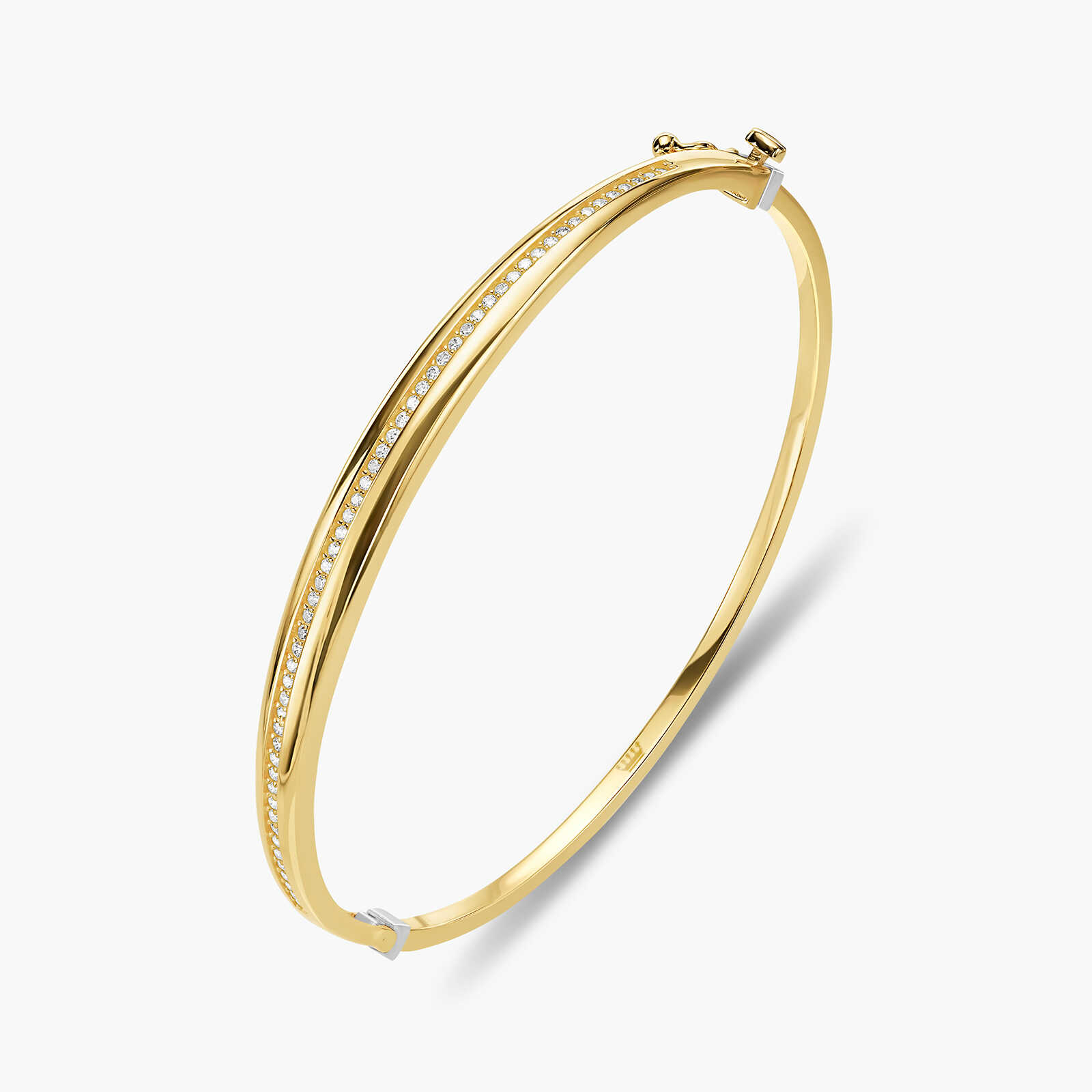 צמיד זהב קשיח מאיה