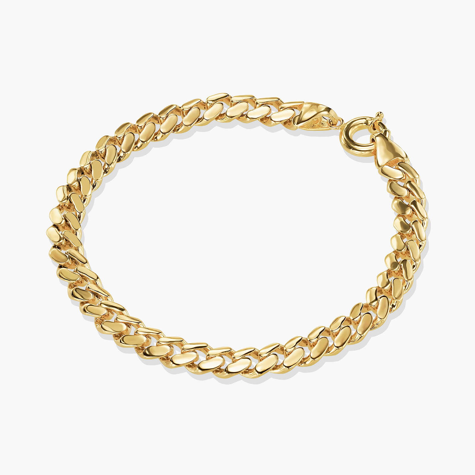 צמיד זהב גורמט באורך 19 ס"מ