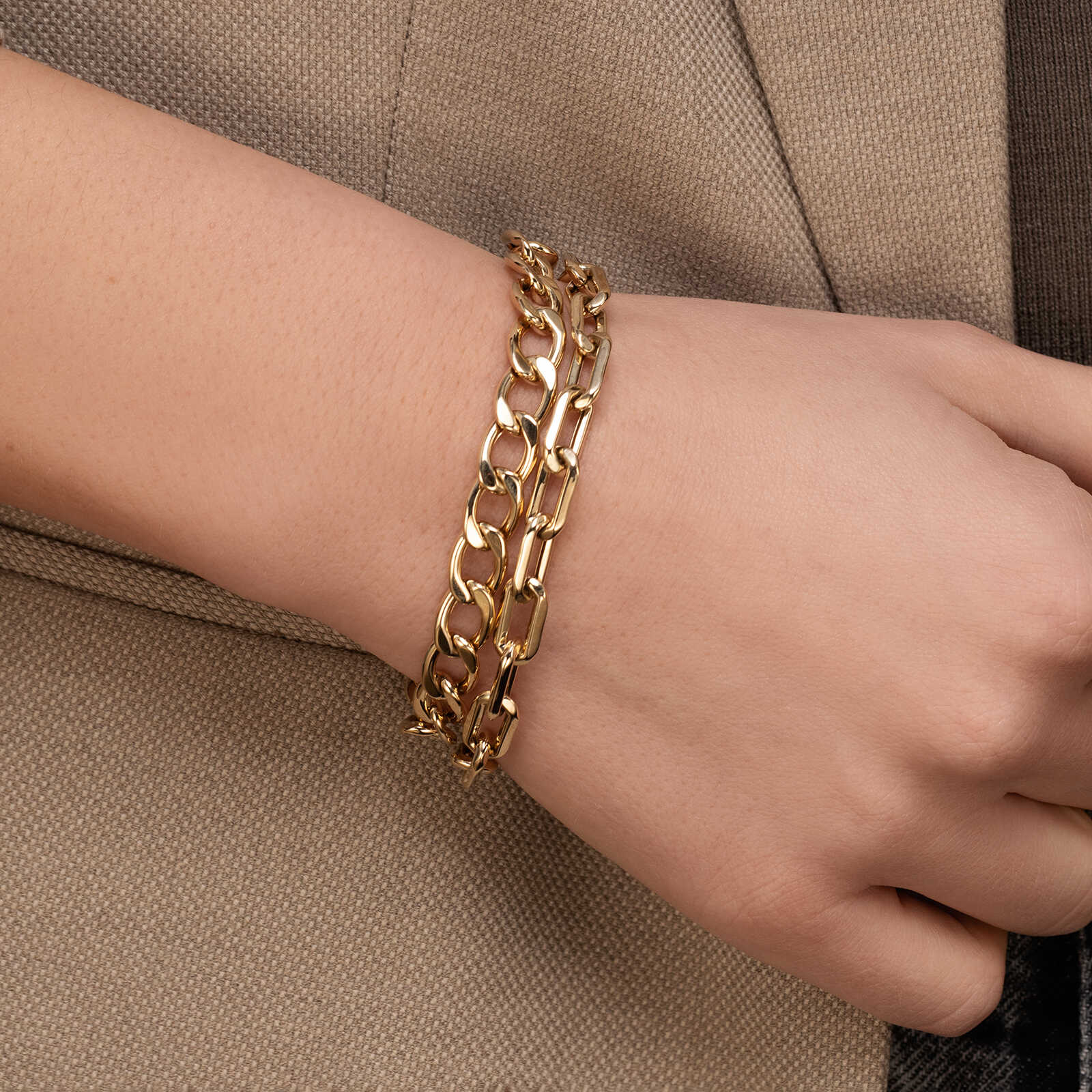 צמיד זהב גורמט