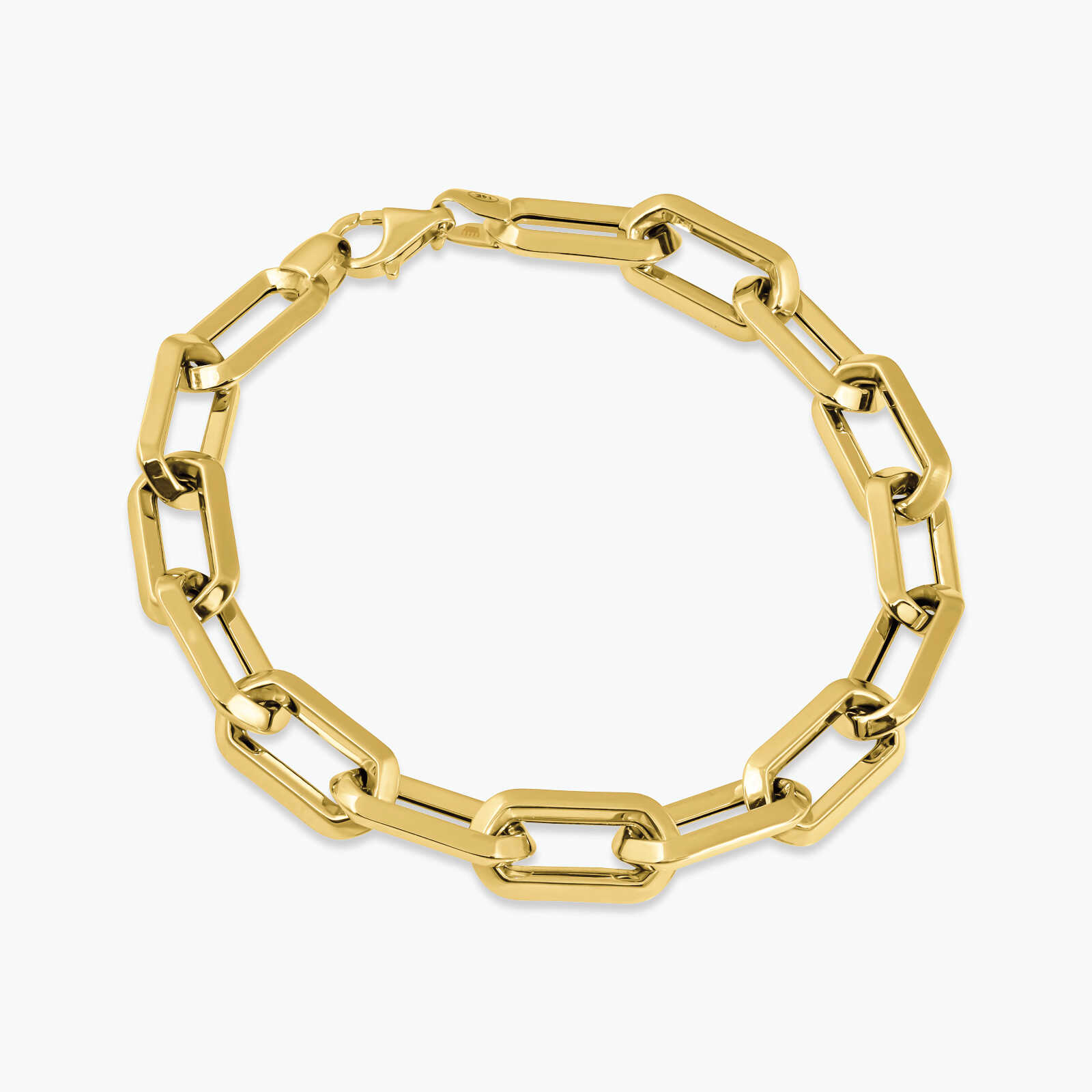 צמיד חוליות זהב 14K