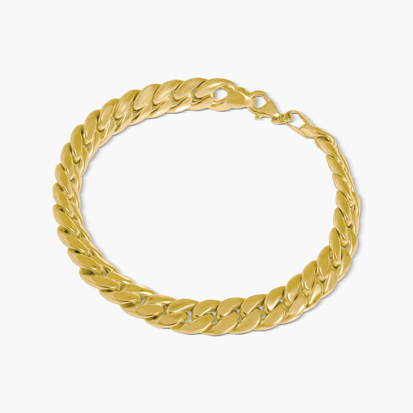 צמיד חוליות זהב 14K