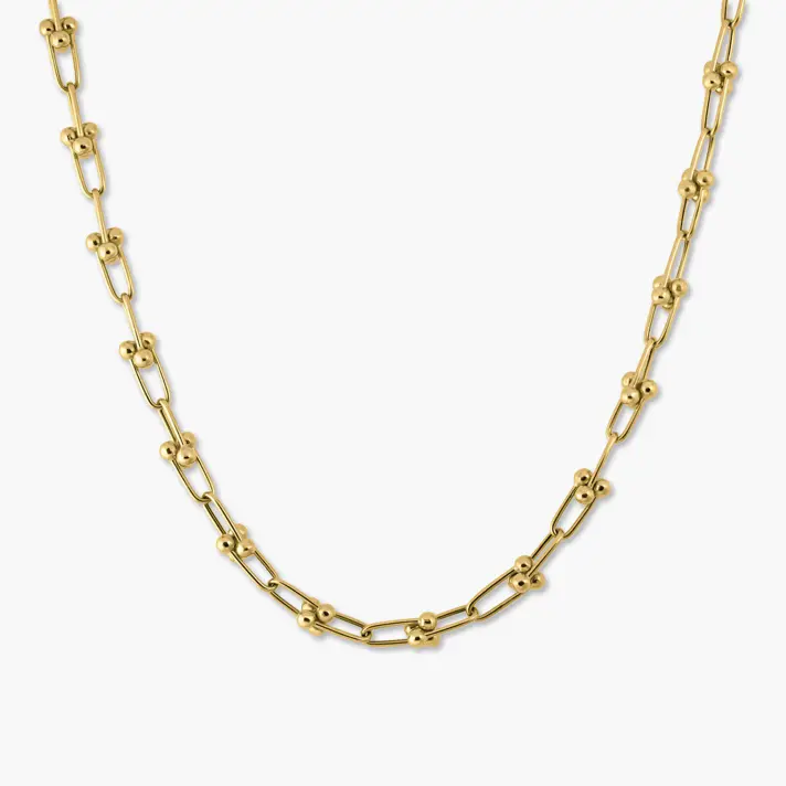 שרשרת מירן מזהב 14K וחוליות