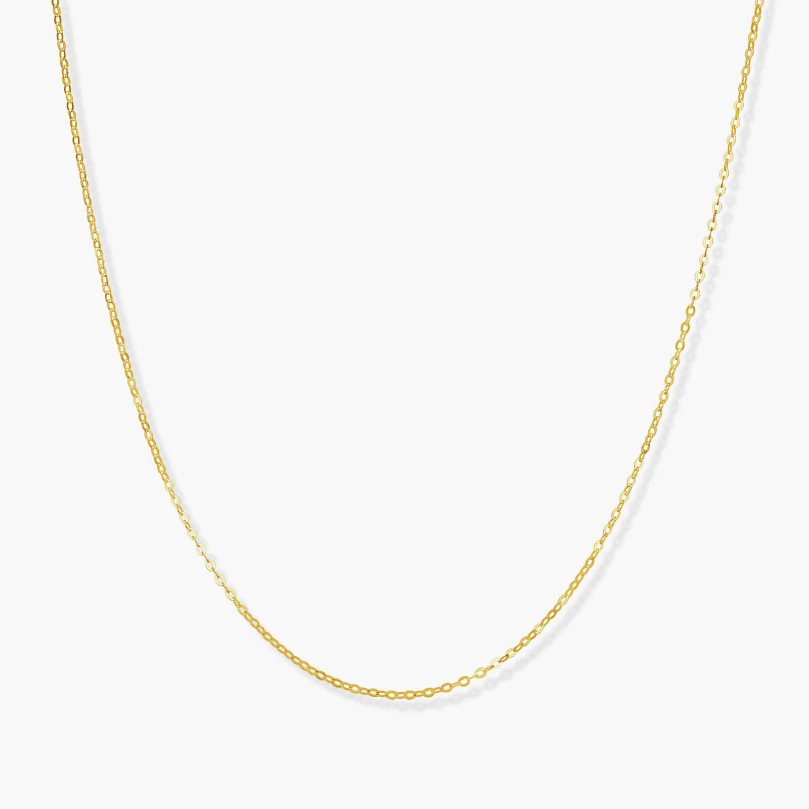 שרשרת זהב באורך 44 ס"מ