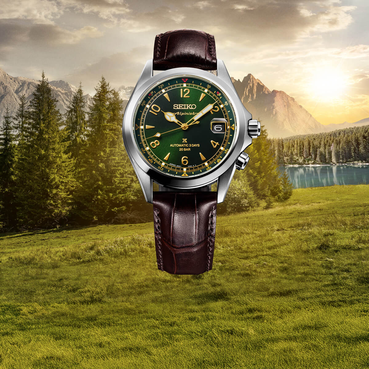 שעון SEIKO PROSPEX אלפיניסט 
