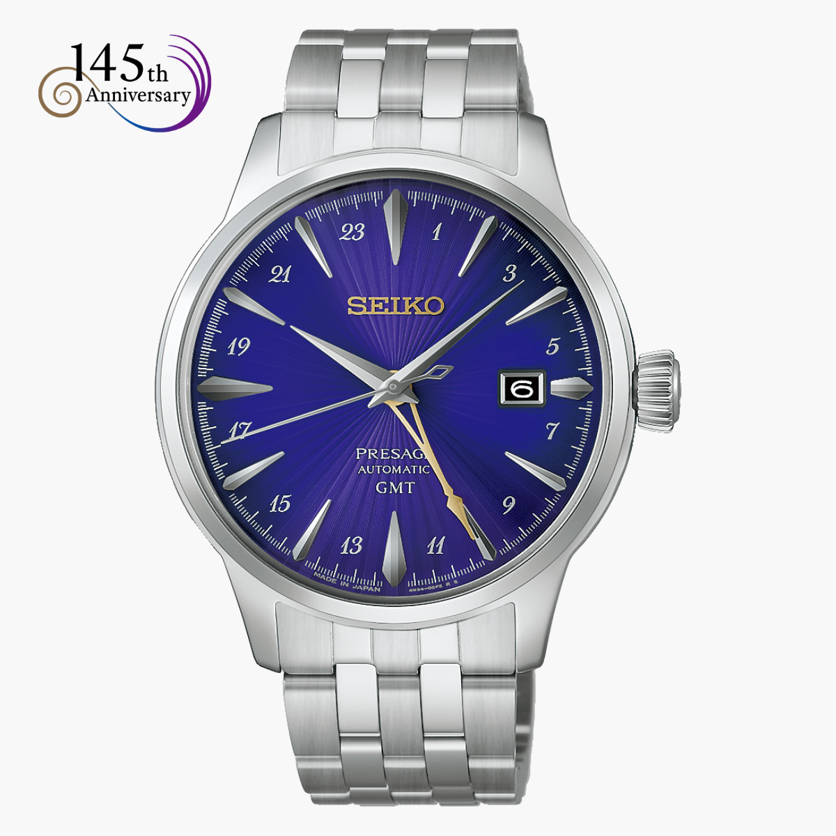 Seiko Presage Cocktail time במהדורה מוגבלת לציון 145 שנים לSEIKO 