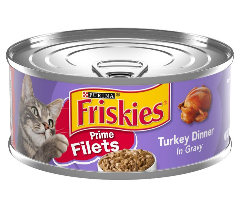 24 יח פריסקיז שימורים לחתול פריים פילה הודו ברוטב