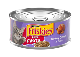 24 יח פריסקיז שימורים לחתול פריים פילה הודו ברוטב