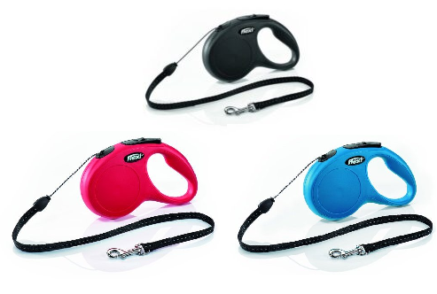 פלקסי פאן לכלבים קטנים S חוט 5מ' במגוון צבעים 