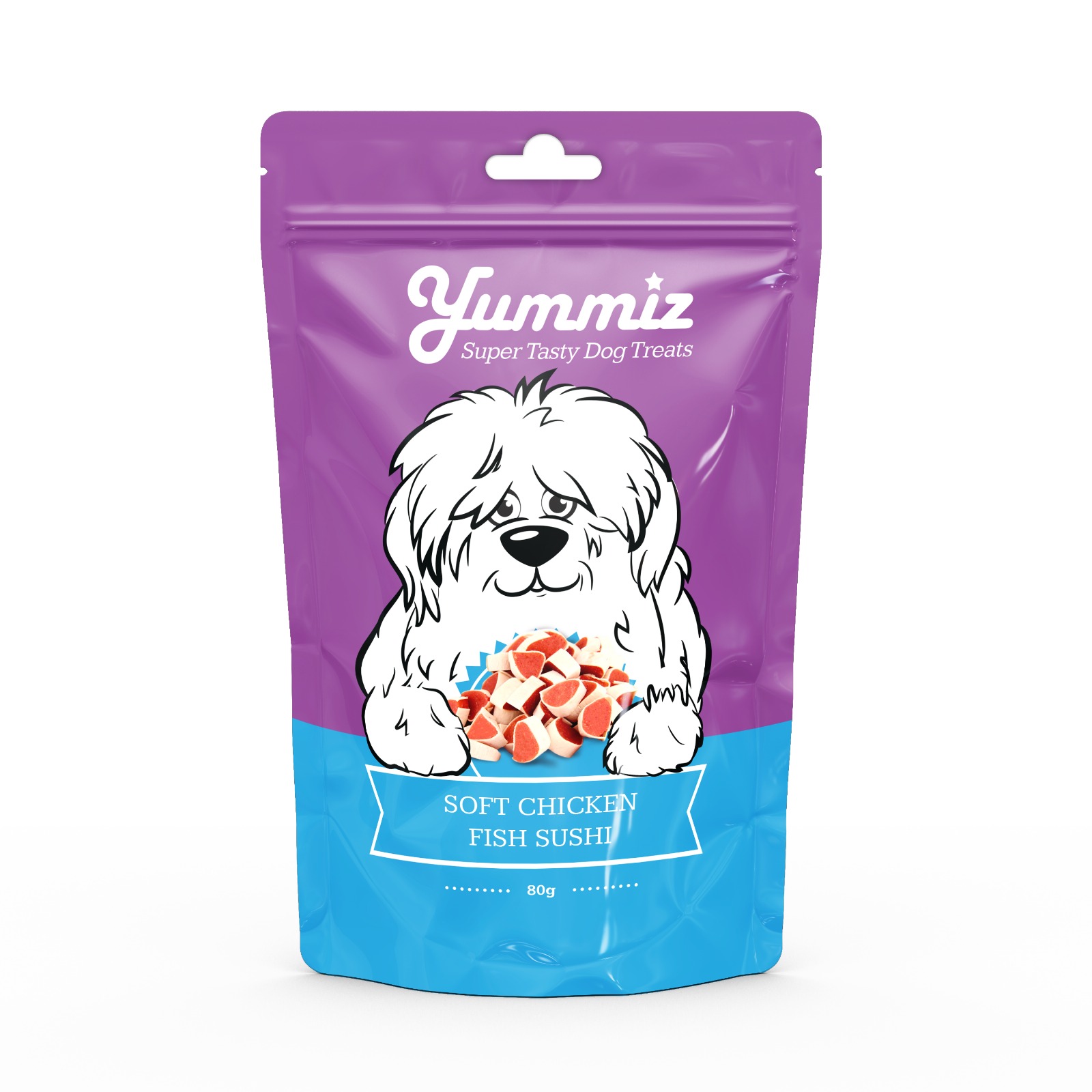 יאמיז לכלב סושי עוף ודגים רך  