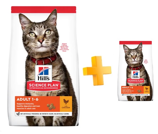 מבצע! בקניית שק הילס לחתול בוגר עוף 15 ק"ג קבל שק נוסף במשקל 3 ק"ג מתנה!