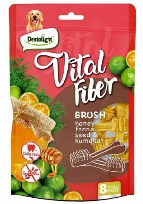 ויטל פייבר חטיף דנטלי דבש, זרעי שומר ותפוז