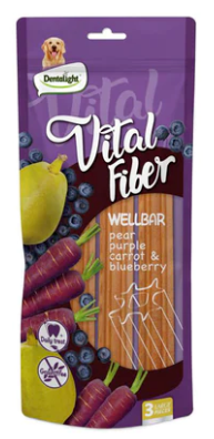 ויטל פייבר חטיף דנטלי אגס, גזר סגול ואוכמניות