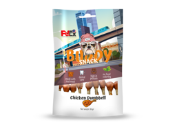 באדי סנאק (צ'יקן דאמבל) חטיפי בשר עוף מיובשים