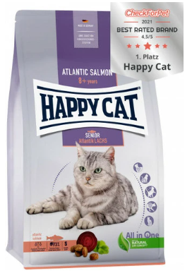 הפי קט סניור +8 סלמון