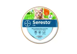 קולר סרסטו לחתולים נגד פרעושים וקרציות