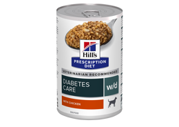 מגש (12יח) מזון רפואי לכלב שימורי הילס W/D