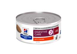 מגש (24יח) מזון רפואי לחתול שימורי הילס I/D