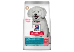 הילס מזון לכלב בוגר גזע קטן היפואלרגני סלמון ללא דגנים