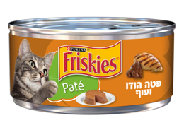 24 יח פריסקיז שימורים לחתול פטה הודו ועוף