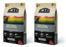 שני שקי אקאנה לכלב בוגר גזע קטן 6ק"ג כל שק