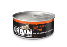 אורבן צ'ויס ארוחת קרניבור בקר, עוף וירקות