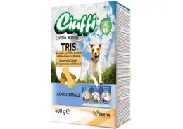 צ'יופי בסקוויטים לכלב טריס עם עוף ומינרלים