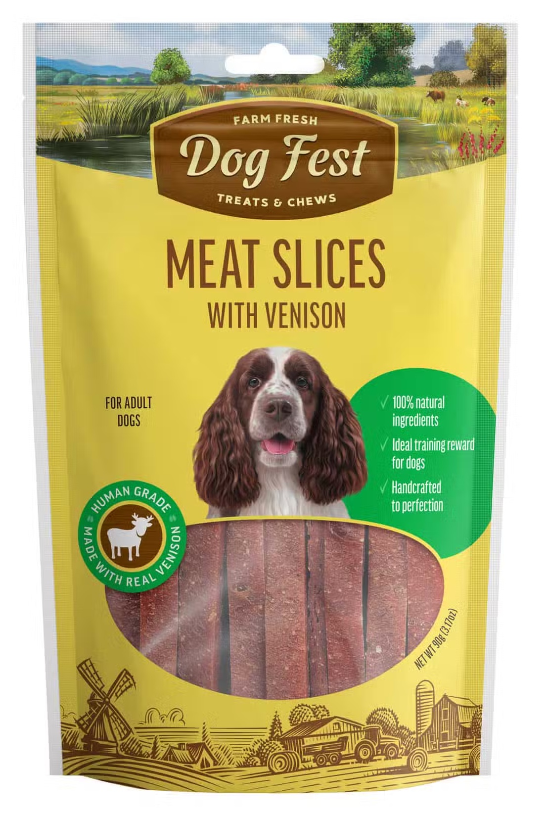 חטיף רצועות בשר צבי