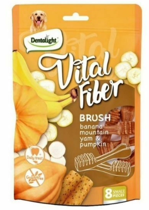 ויטל פייבר חטיף דנטלי בננה, בטטה, ודלעת