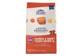 נאטורל באלנס מזון יבש לכלב מגזע קטן סלמון ובטטה