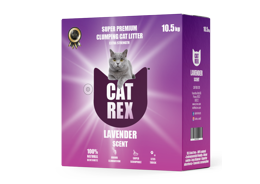 קט רקס חול מתגבש לחתול בניחוח לבנדר