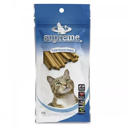 חטיף בשר בטעם טונה לחתול של סופרים