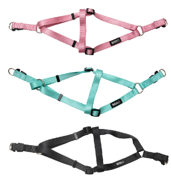 בובו רתמה לכלב מידה L - מגוון צבעים לבחירה