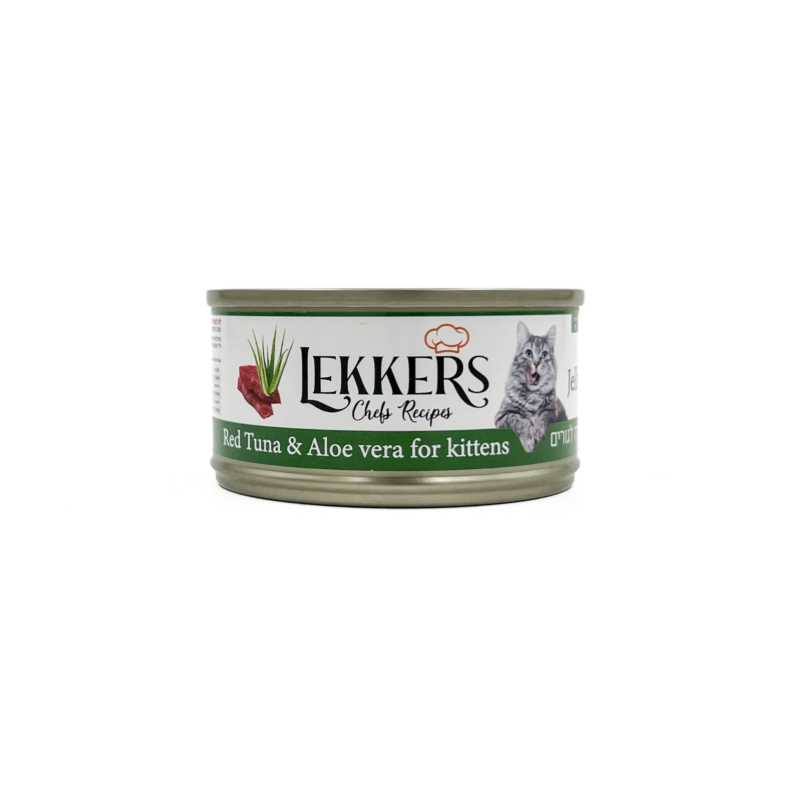 מגש 24 יחידות לקרס מעדן לחתול גור טונה אדומה ואלוורה