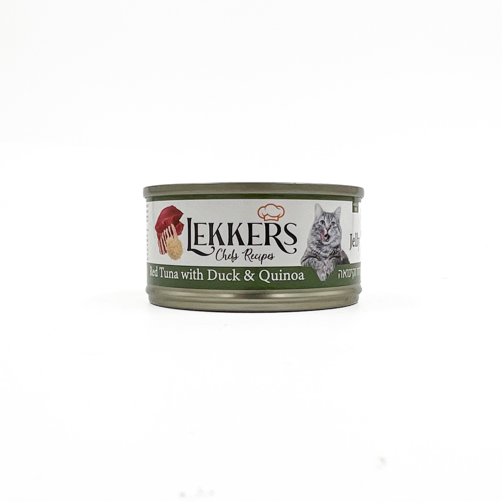 מגש 24 יחידות לקרס מעדן לחתול טונה אדומה עם ברווז וקינואה