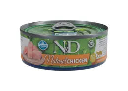 N&D נטורל מעדן לחתול עוף