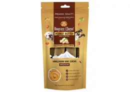 אריזת עצמות חלב יאק לכלב בינוני בטעם חמאת בוטנים