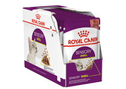 מארז 12 יחידות רויאל קנין פאוץ' לחתול סנסורי סמל ברוטב