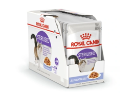 מארז 12 יחידות רויאל קנין פאוץ' לחתול בוגר סטרילייזד בג'לי