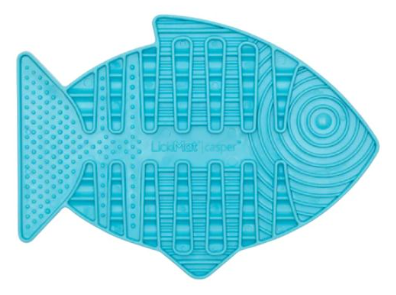 משטח האכלה מגומי בצורת דג